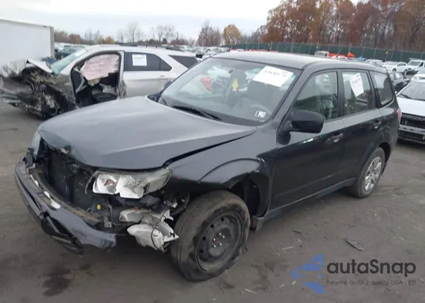 2009 Subaru Forester 2.5X из США, поврежденный, VIN JF2SH61639H763475